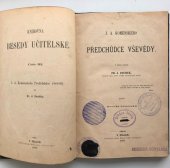 kniha J.A. Komenského Předchůdce vševědy, Beseda učitelská 1879