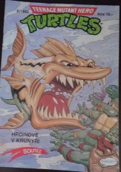 kniha Teenage mutant hero Turtles díl 3. - Hrdinové v krunýři, Egmont 1992