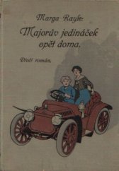 kniha Majorův jedináček opět doma dívčí román, Šolc a Šimáček 1923
