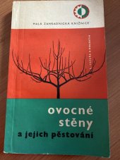 kniha Ovocné stěny a jejich pěstování, SZN 1967