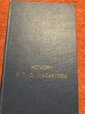 kniha Hovory s T. G.  Masarykem, Fr. Borový a Čin 1946