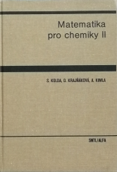 kniha Matematika pro chemiky 2., SNTL 1990