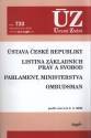 kniha Ústava České republiky Listina základních práv a svobod : parlament, ministerstva, ombudsman : podle stavu k 2.3.2009, Sagit 2009