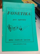 kniha Fonetika pro zpěváka, Resonus 1997