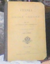 kniha Čítanka pro školy obecné. Díl IV, pro 5. školní rok sedmi- a osmitřídních škol, Císařský královský školní knihosklad 1913