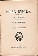 kniha Hora světla román ve třech dílech, Jos. R. Vilímek 1922