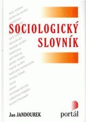 kniha Sociologický slovník, Portál 2007