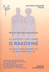 kniha Co bychom měli vědět o rakovině, Liga proti rakovině Praha 2011