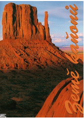 kniha Země kaňonů kamenné divy amerického Západu, Knihcentrum 1997