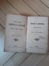 kniha Konec a počátek historický obraz, J. Otto 1889