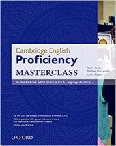 kniha Cambridge English Proficiency Masterclass, Oxford University Press 2017