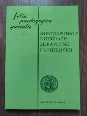 kniha Kontrapunkty integrace zdravotně postižených, Karolinum  1995