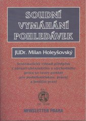 kniha Soudní vymáhání pohledávek [systematický výklad předpisů z oblasti občanského a obchodního práva se vzory podání pro podnikatelskou, právní a justiční praxi], Newsletter 1995