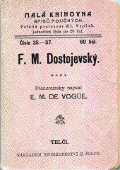 kniha F.M. Dostojevský, E. Šolc 1907