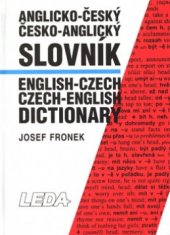 kniha Anglicko-český, česko-anglický slovník = English-Czech, Czech-English dictionary, Leda 1998