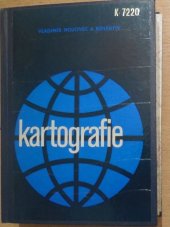 kniha Kartografie celost. vysokošk. učebnice pro stavební fak., Geodetický a kartografický podnik 1987