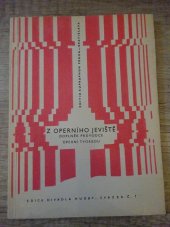 kniha Z operního jeviště doplněk Průvodce operní tvorbou, Supraphon 1968