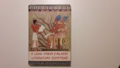 kniha Výbor z mladší literatury egyptské, Šolc a Šimáček 1947
