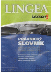 kniha Právnický slovník anglicko-český a česko-anglický, Lingea 2008