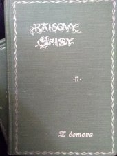 kniha Z domova Verše, Česká grafická Unie 1912