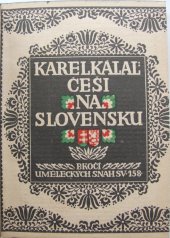 kniha Češi na Slovensku historické obrazy, B. Kočí 1919