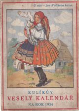 kniha Kulíkův veselý kalendář 1934, Karel Kulík 1934