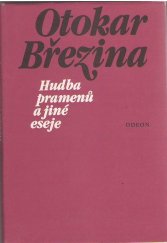 kniha Hudba pramenů a jiné eseje, Odeon 1989