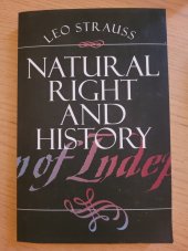 kniha Natural right and history , The university of Chicago press 1971