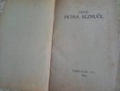 kniha Písně Petra Bezruče, Literární kroužek 1910