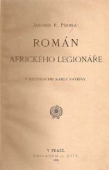 kniha Román afrického legionáře, J. Otto 1908