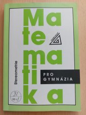 kniha Matematika pro gymnázia  Stereometrie , Prometheus 2003