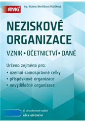 kniha Neziskové organizace – vznik, účetnictví, daně, Anag 2013