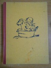 kniha Miluška a Mufinka, Východočeské knihkupectví B.E. Tolman, majitel L. Müller 1947