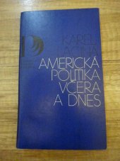 kniha Americká politika včera a dnes, Mladá fronta 1976