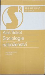 kniha Sociologie náboženství, Svoboda 1985