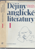 kniha Dějiny anglické literatury I., Academia 1987