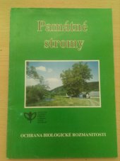 kniha Památné stromy, Agentura ochrany přírody a krajiny České republiky 1998