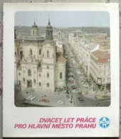 kniha Dvacet let práce pro hlavní město Prahu [Jubilejní publ.] n. p. Pražská stavební obnova, Pražská stavební obnova 1985