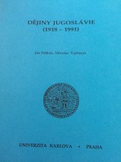 kniha Dějiny Jugoslávie (1918-1991), Karolinum  1996
