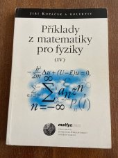 kniha Příklady z matematiky pro fyziky IV, Matfyzpress 1997