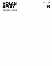 kniha Spisy 9. - Babyloniaca, Paseka 2004