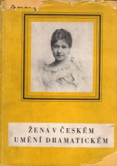 kniha Žena v českém umění dramatickém, Topičova edice 1940