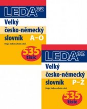 kniha Velký česko-německý slovník, Leda 2006