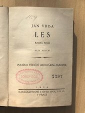 kniha Les kniha prós, J. Otto 1924