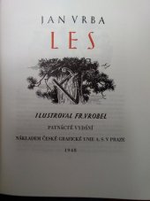 kniha Les, Česká grafická Unie 1948