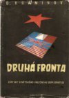 kniha Druhá fronta Zápisky sovět. vojen. dopisovatele, Naše vojsko 1950