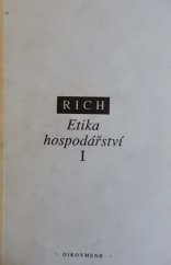 kniha Etika hospodářství. Svazek I, - Theologická perspektiva, ISE 1994