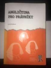 kniha Angličtina pro právníky, Aleš Čeněk 2010