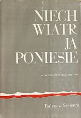 kniha Niech wiatr ją poniesie Antologia pieśni z lat 1939-1945, Wydawnictwo Łódzkie 1975