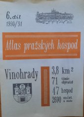 kniha Atlas pražských hospod. Díl 6, - Vinohrady, PAnDa 1990
